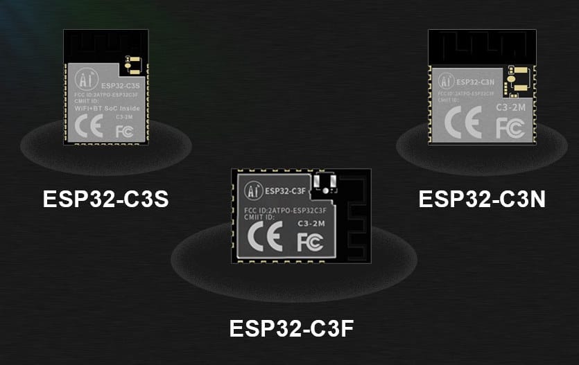 ESP32-C3-WROOM-02-N4, Espressif Systems, WiFi Modules