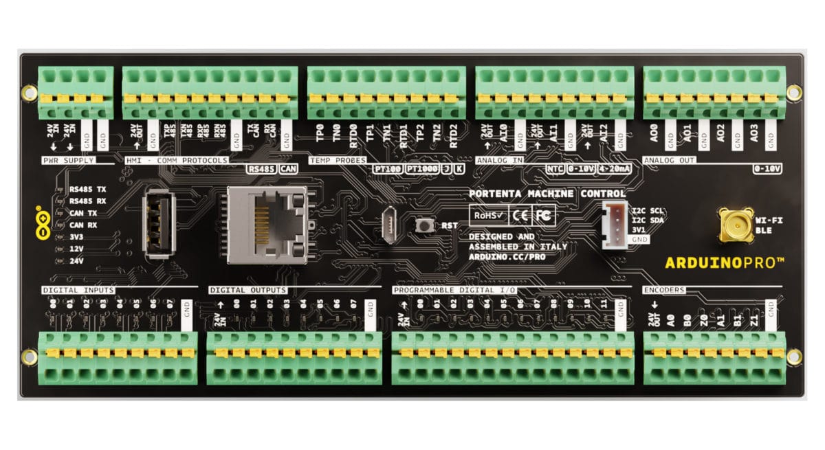 Arduino Launches Portenta Machine Control Industrial Control Unit - CNX ...