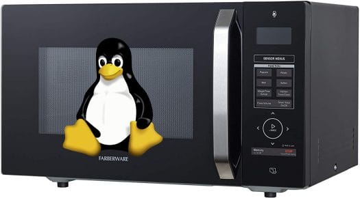 Linux microwave oven