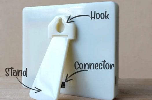 ESP32 ePaper Display 3D printed enclosure