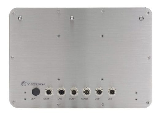 IP66 panel PC with M12 connectors