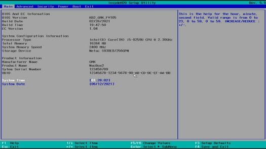 NucBox2 BIOS KB2_GMK_FV105