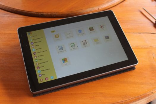 Raspberry Pi 4 Tablet RasPad OS