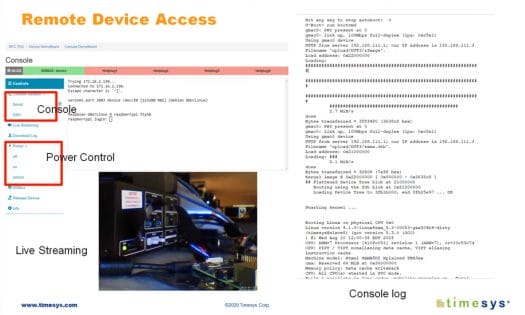 Remote device access with Embedded Board Farm solution