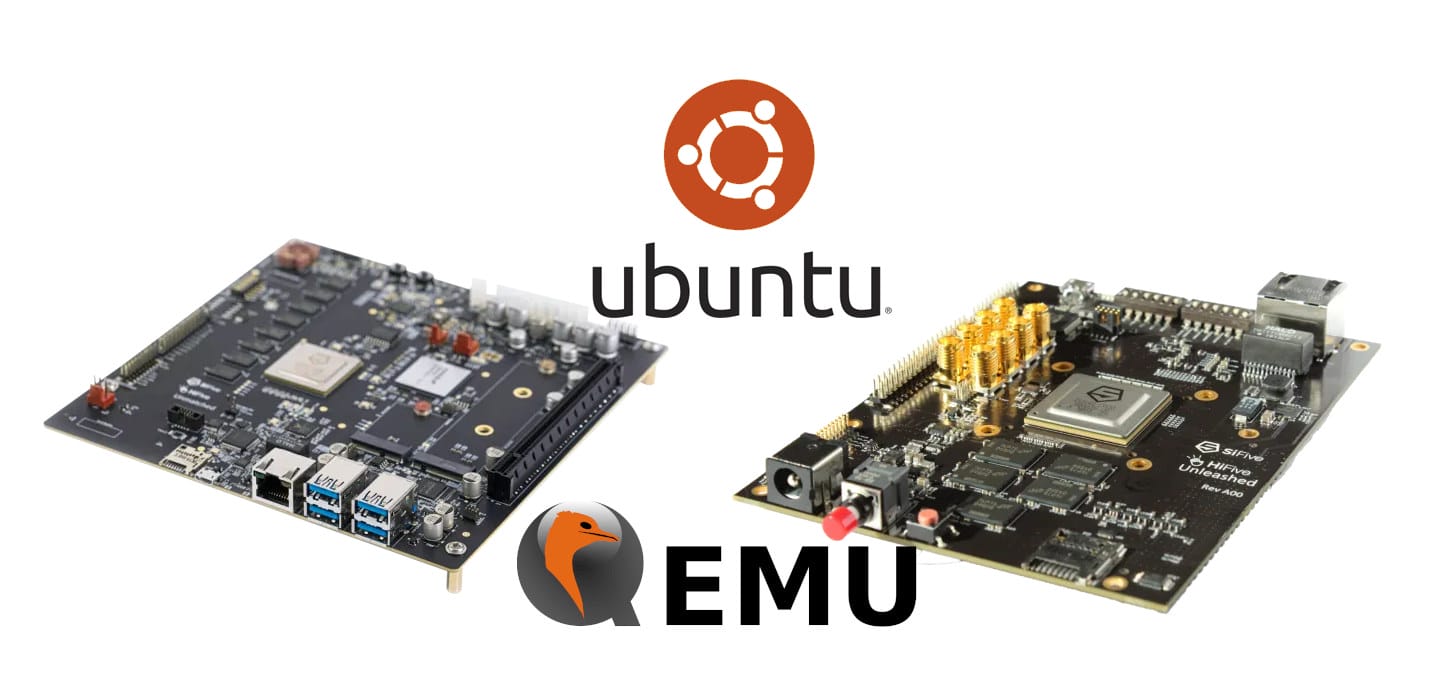 Ubuntu RISC-V HiFive QEMU