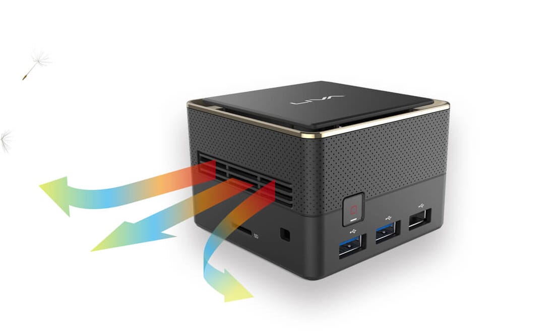 LIVA Q3 Plus pocket-sized AMD Ryzen Embedded mini PC sells for