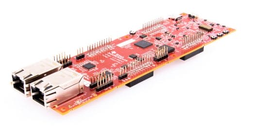 LP-AM243 Sitara AM2434 microcontroller board with Gigabit Ethernet