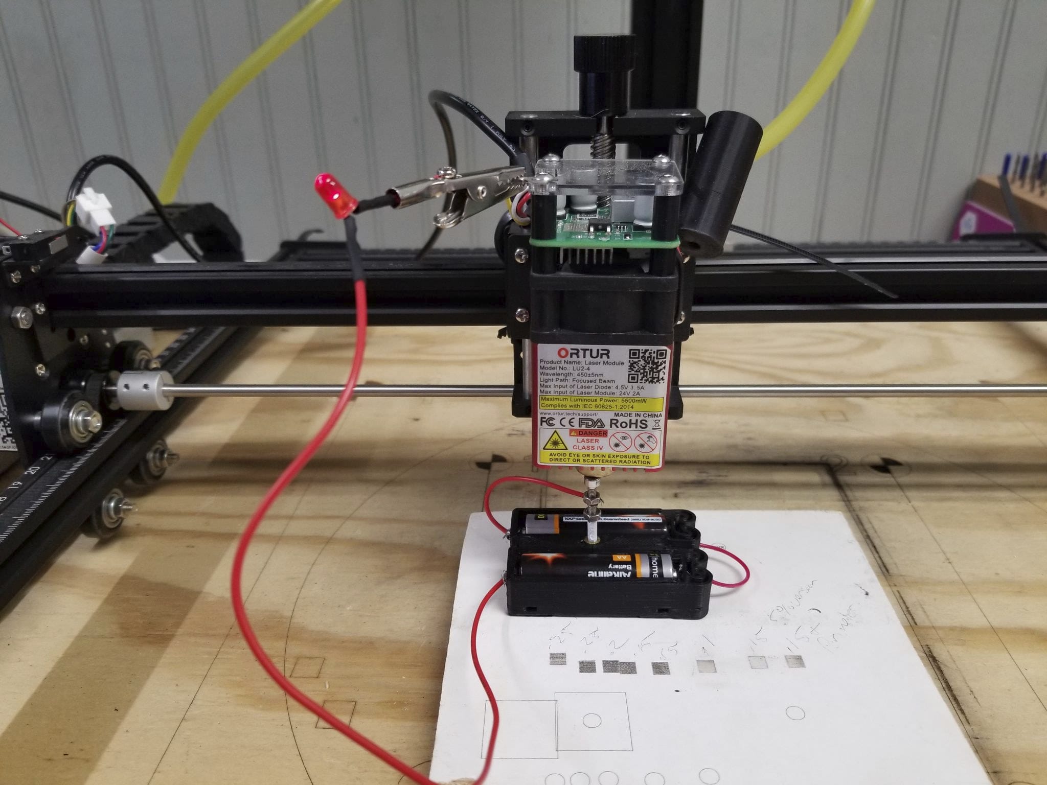 Laser focusing on Laser Master 2 Pro and optimal line spacing