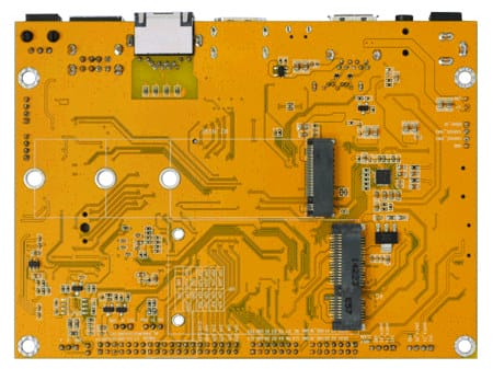 M.2 NVMe mPCIE modem-board