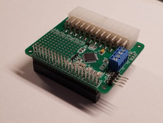 Raspberry Pi Mini ATX adapter board HAT