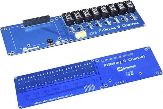 Relay board for Raspberry Pi