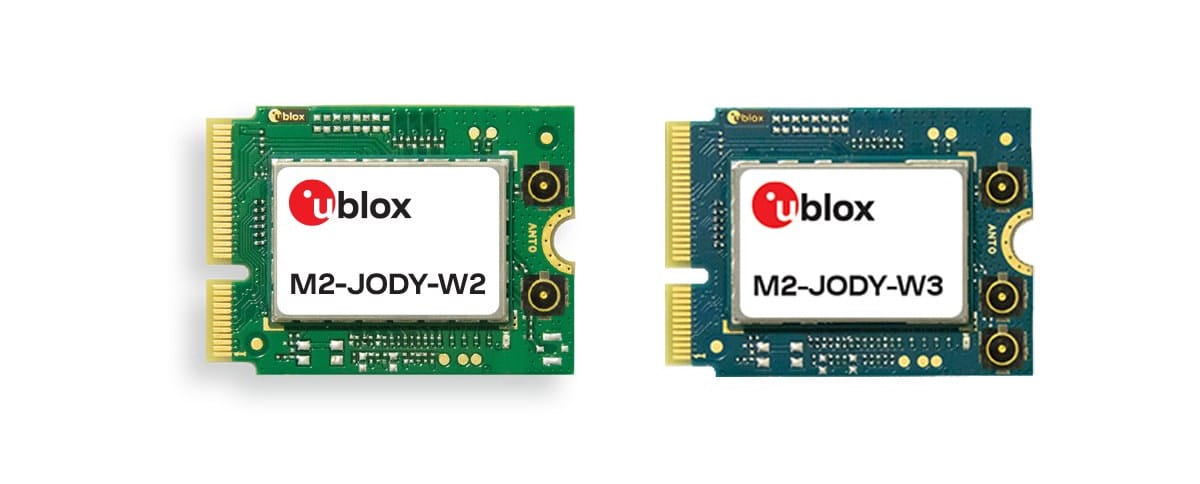 ublox wifi-6 & bluetooth 5 m2 cards