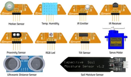 Magicbit Pro Kit sensors