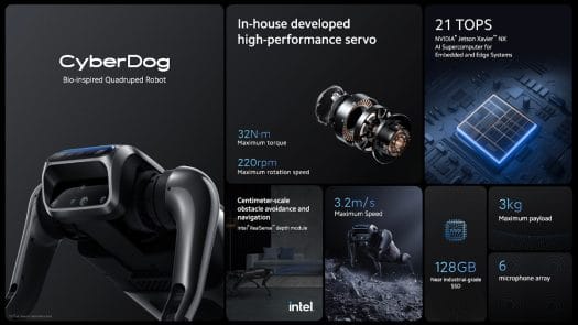 Xiaomi CyberDog & features & specifications