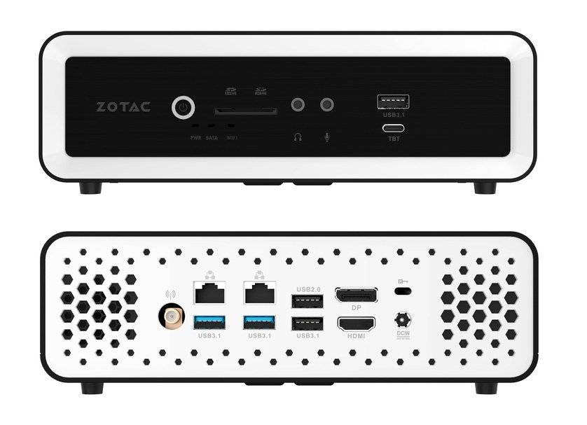 Biscuit draad wagon Zotac ZBOX C-series nano fanless Tiger Lake mini PCs announced - CNX  Software