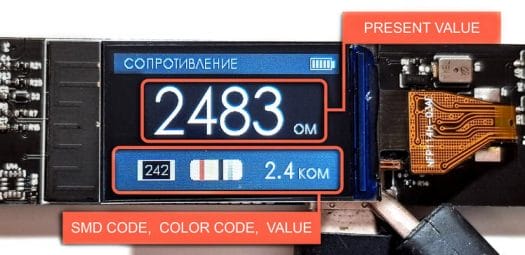 Resistor smd code and color code