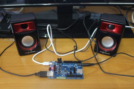 Bluetrum AB32VG1 RISC-V Bluetooth audio board