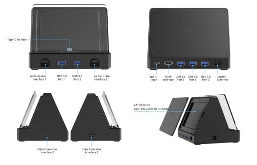 AYN Odin - A Dockable portable game console offered with