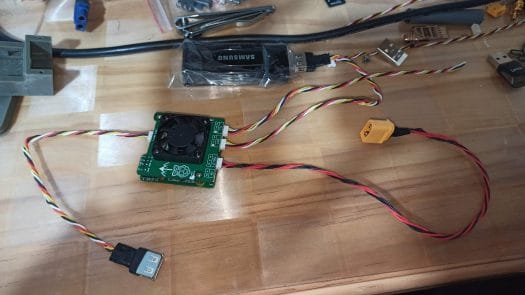 Raspberry Pi 3 mini FPV board cables