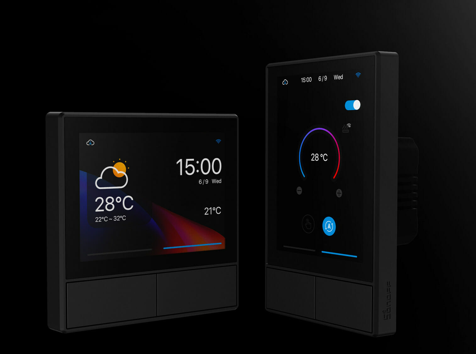 Sonoff NSPanel - A 3.5-inch HMI display for home automation (Crowdfunding)  - CNX Software