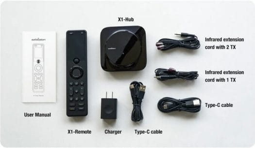 X1 Remote, X1 Hub accessories