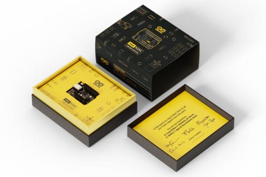 Arduino UNO Mini LE Gold & Black Package