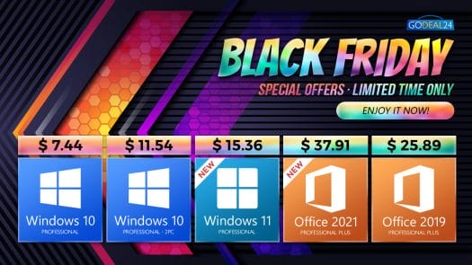 Black Friday Windows Key Sales