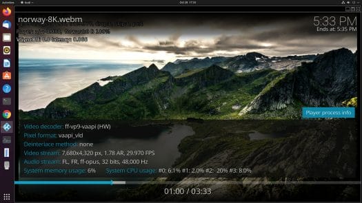 Jasper Lake ubuntu-21.04 norway 8k-30fps