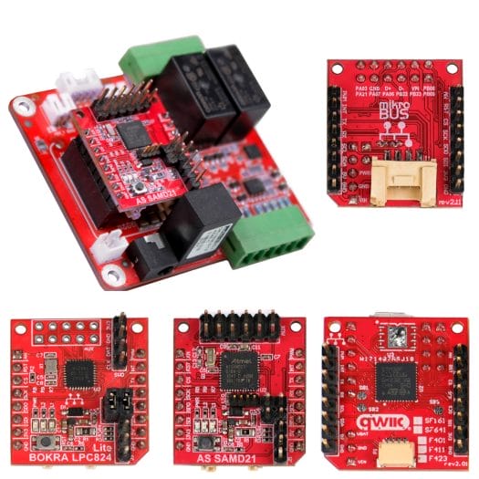 MikroBus MCU board high-voltage IO