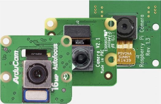 ArduCam 16MP camera vs Raspberry Pi Camera V2 and V1.3