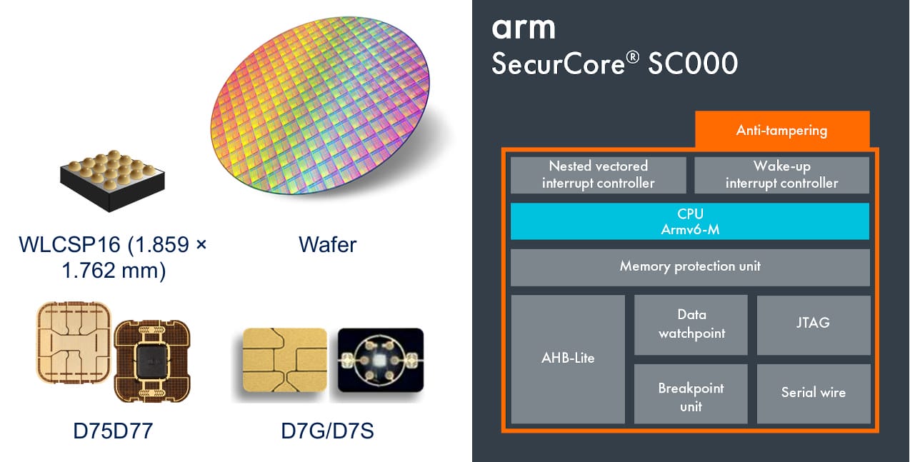 ST31N600 SecurCore SC000 secure MCU