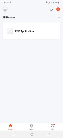 Tuya Smart App ESP Application