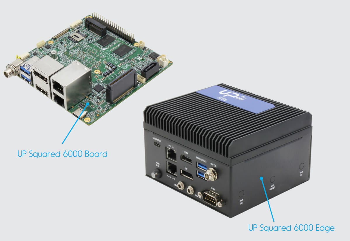 UP Squared 6000 - AAEON introduces Elkhart Lake SBC and Edge