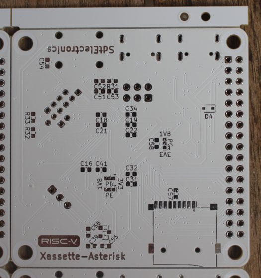 Xassette-Asterisk bare PCB
