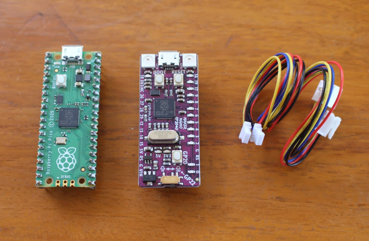Maker Nano RP2040 vs Raspberry Pi Pico