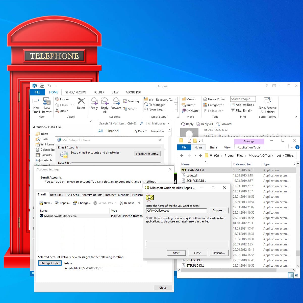 Microsoft Outlook Repair Tool