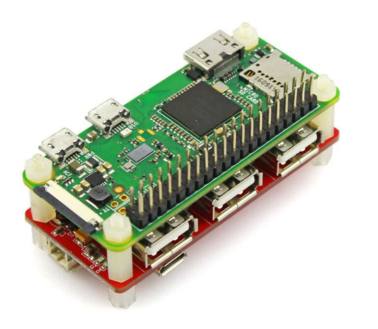 USB addon boards leverage Raspberry Pi Zero test pads, USB Gadget mode