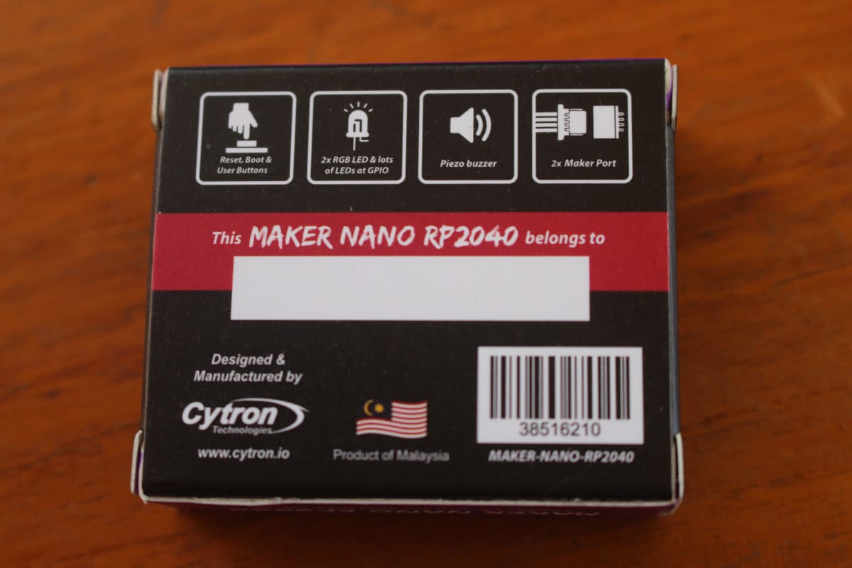 Maker Nano Rp2040 Offers Arduino Nano Grove And Qwiic Modules Compatibility Cnx Software 5433