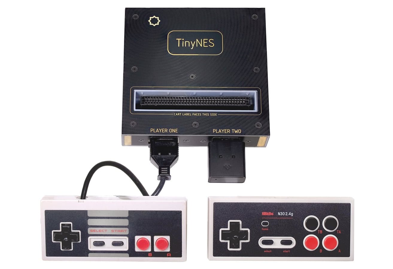 TinyNES open-source hardware NES game console