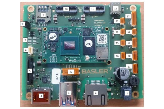 Basler prB-IMX8MP embedded vision processing kit
