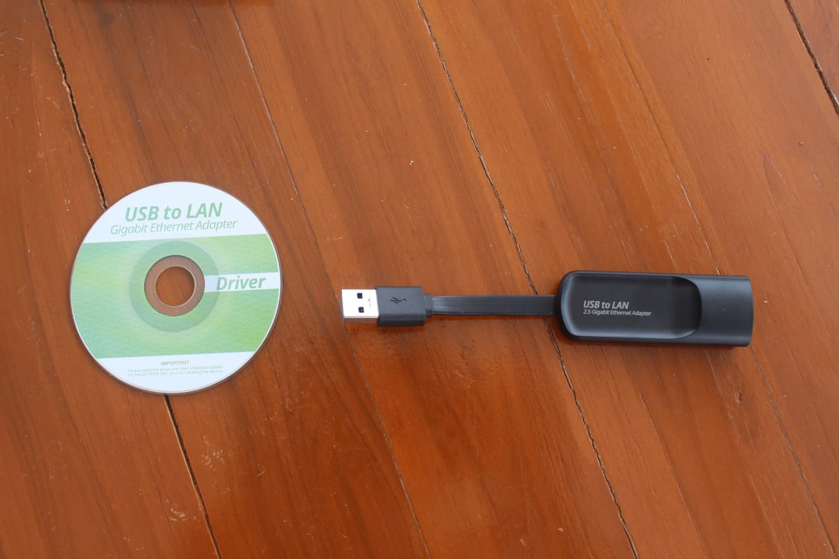 USB to LAN 2.5 Gigabit Ethernet Adapter