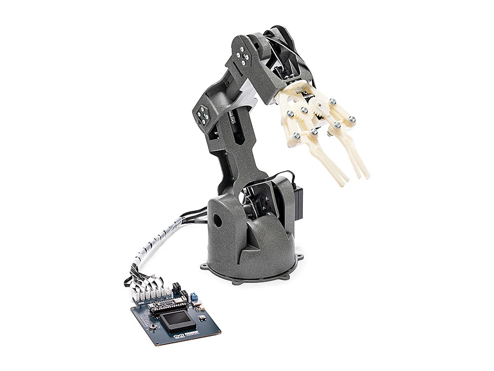 Arduino Braccio++ robotic arm is designed for high-school and university  students - CNX Software