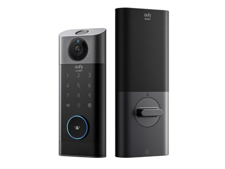 Eufy Security Video Smart Lock is a 3-in-1 doorbell, security camera ...
