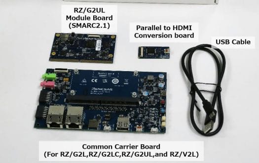 RZ/G2UL SMARC evaluation kit