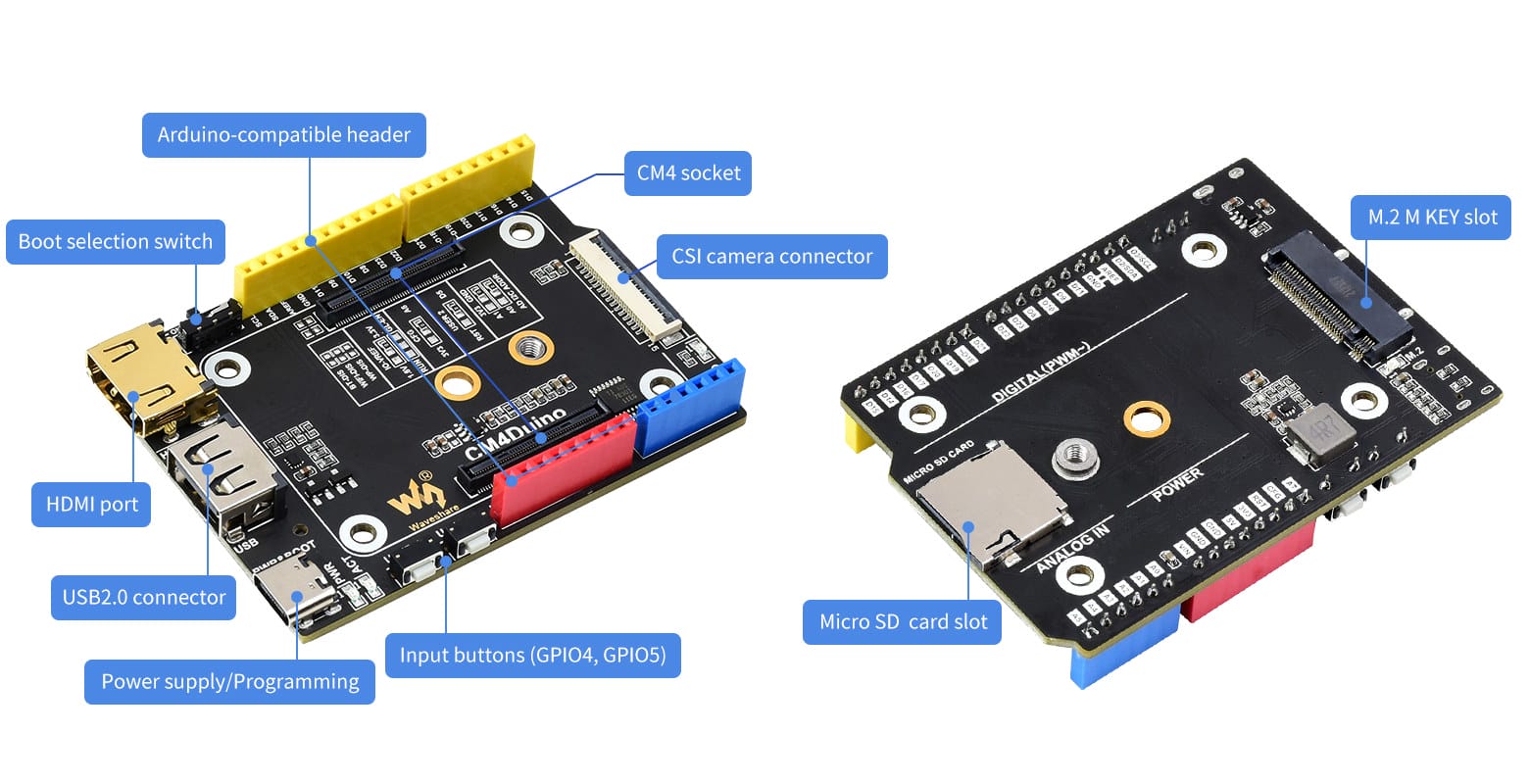 arduino camera without sd card