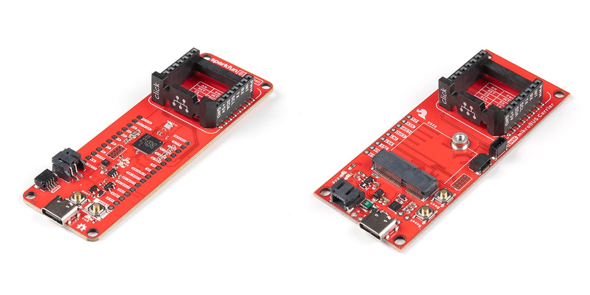 SparkFun Raspberry Pi RP2040 & MicroMod boards take mikroBUS Click