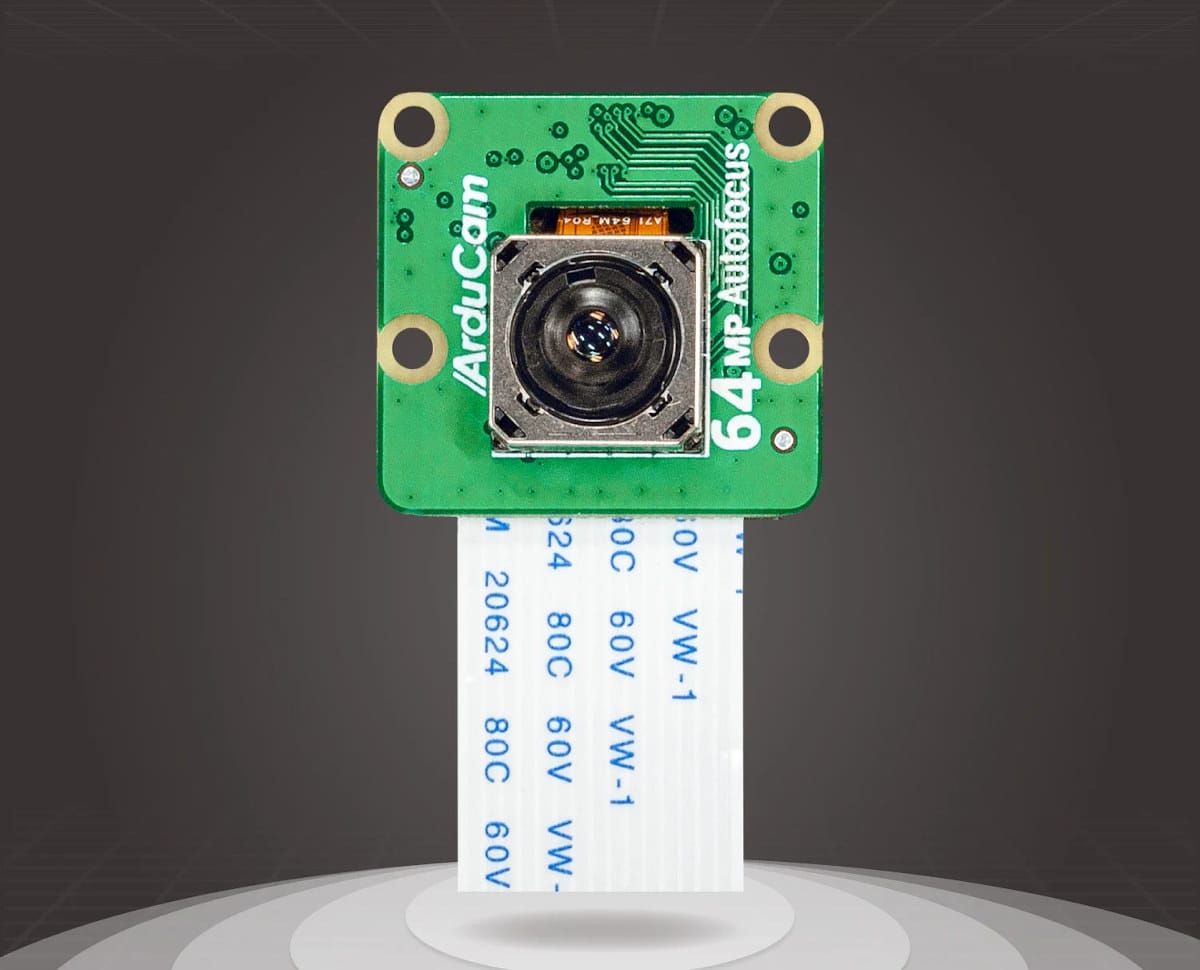 Arducam Pi Hawk-eye is a 64MP camera for Raspberry Pi 4/CM4 - CNX