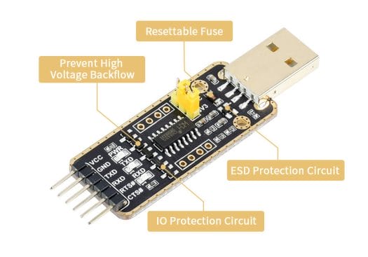 CH343G USB to serial debug board