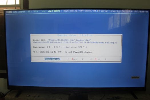 Download Ubuntu server VIM4
