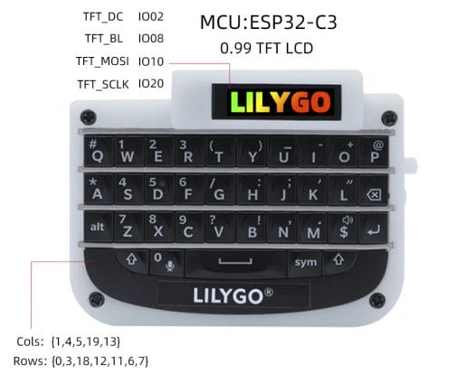ESP32-C3 mini wireless keyboard